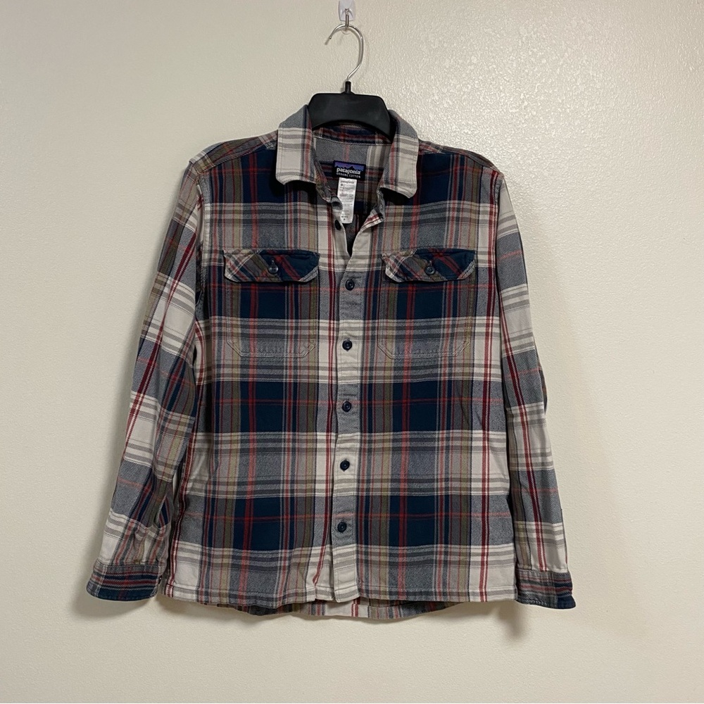 Patagonia Shirt Mens Size Small Plaid Flannel Button up Shirt